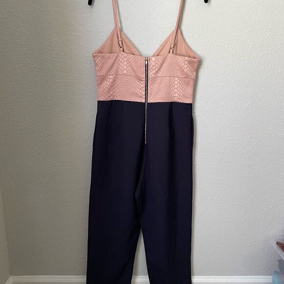 Soieblu Dual Color Jumpsuit Size Large - Picture 2 of 6